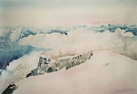 Breithorngletscher Bij Zermatt 70x51